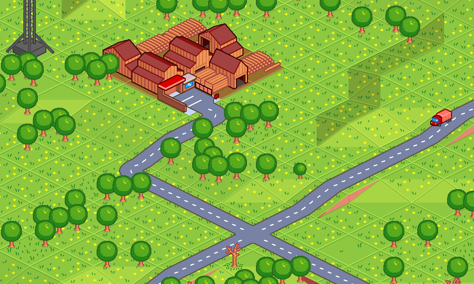 Screencapture of BonkyGFX in OpenTTD